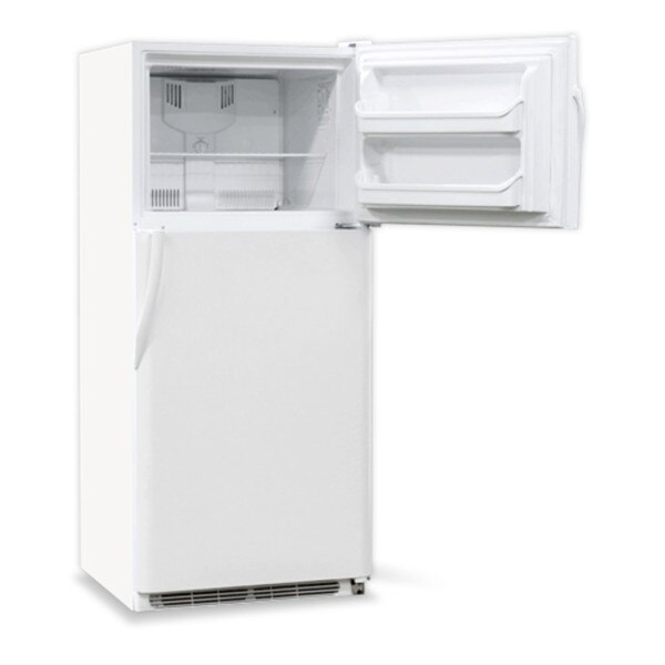 Refrigerator & Freezer Combo, open